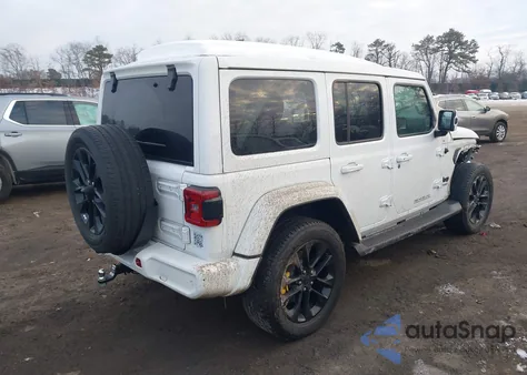 2021 Jeep Wrangler Unlimited High Altitude 4X4 z USA, uszkodzony, nr VIN 1C4HJXEG5MW853687